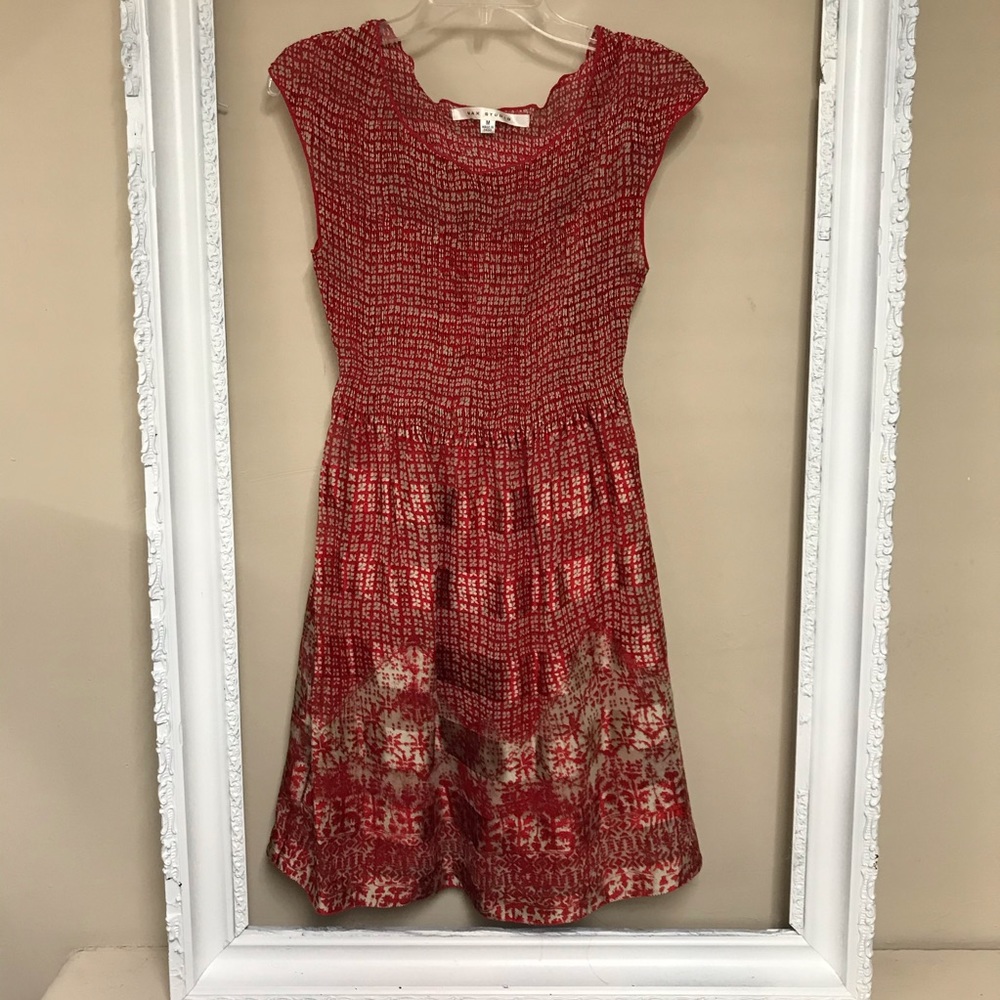 Max Studio Smocked Dress
